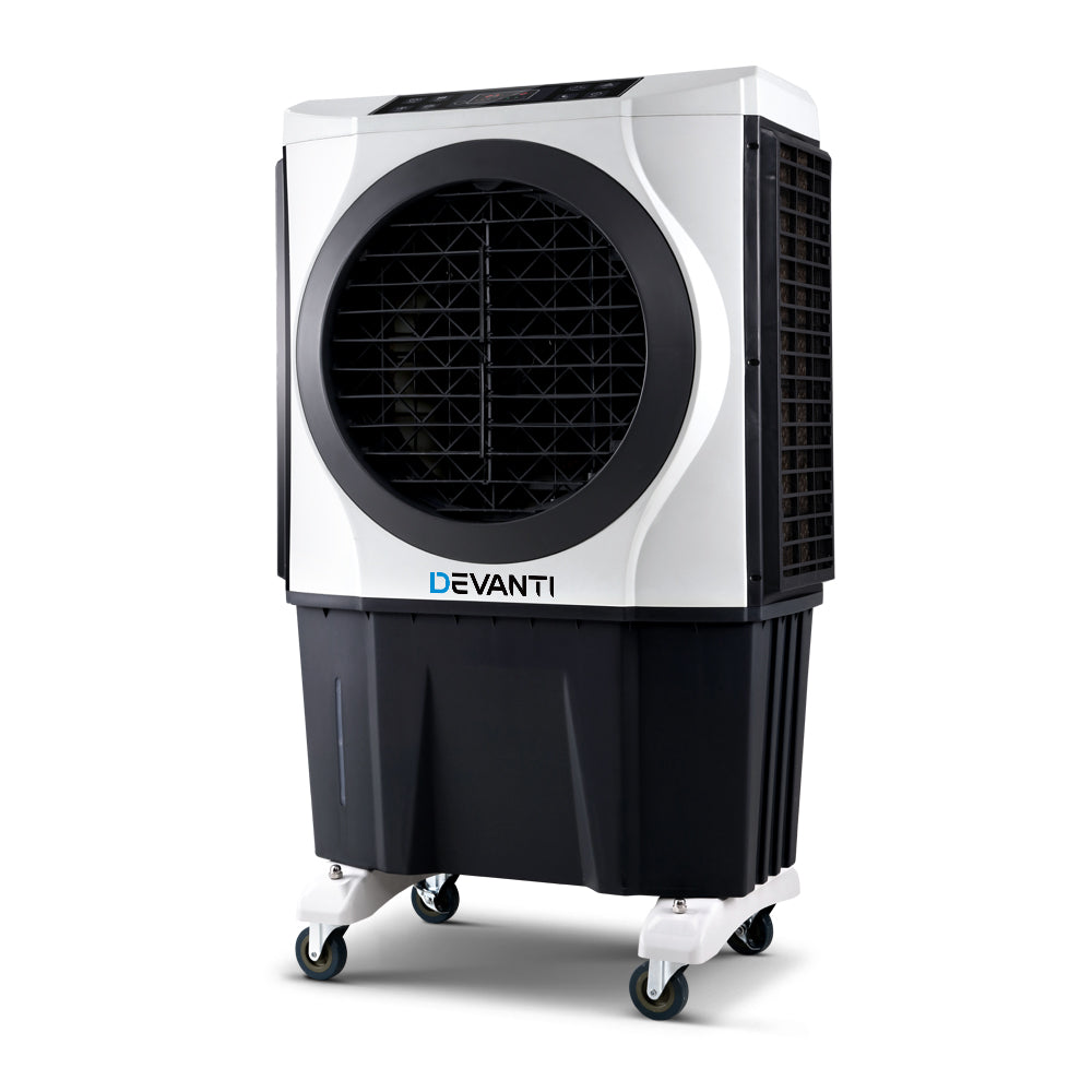 Devanti Evaporative Air Cooler Industrial Conditioner Commercial Fan Purifier-Air Conditioners-PEROZ Accessories
