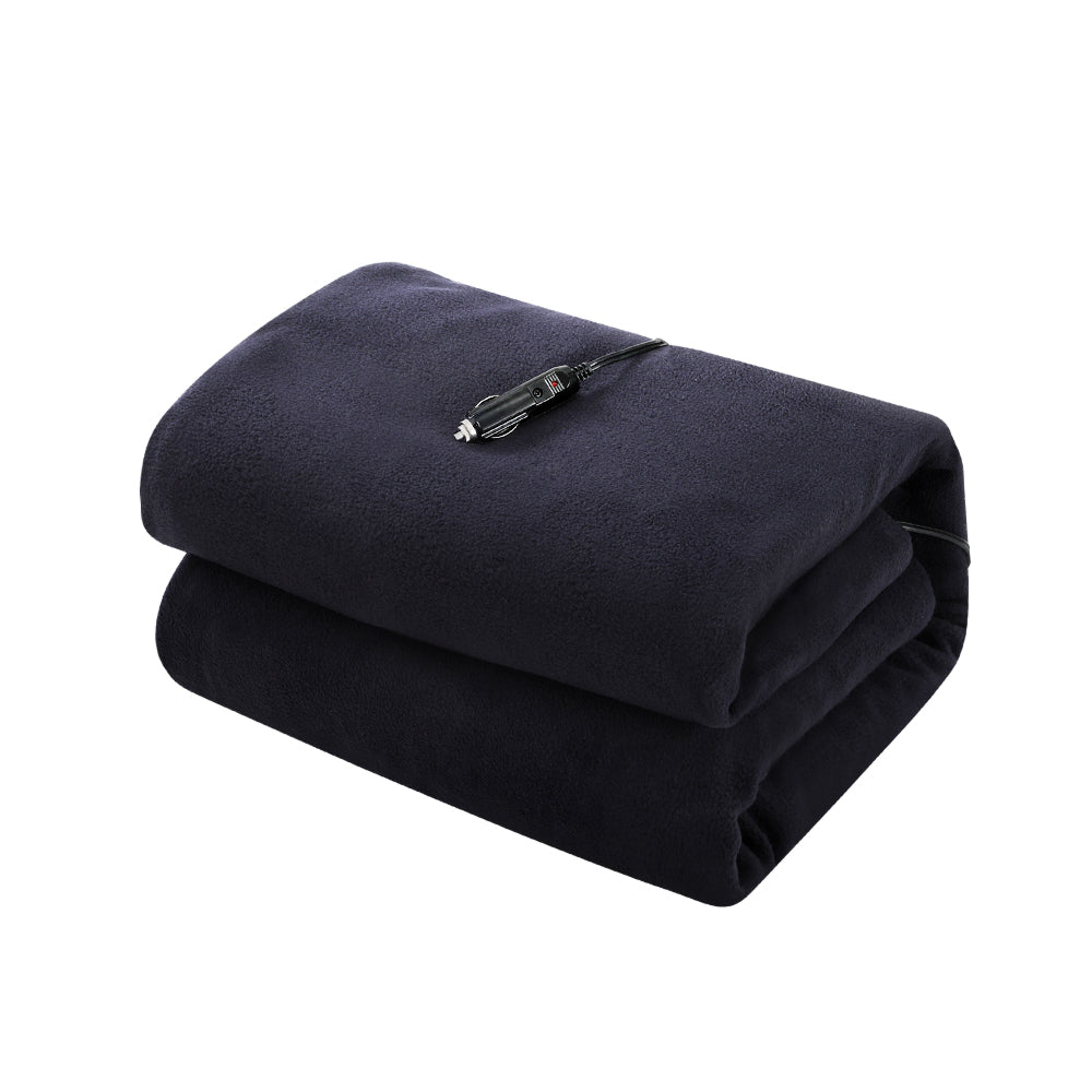Giselle Electric Heated Blanket Car Truck Throw Rug Travel Camping 12V DC Aut-Electric Throw Blanket-PEROZ Accessories