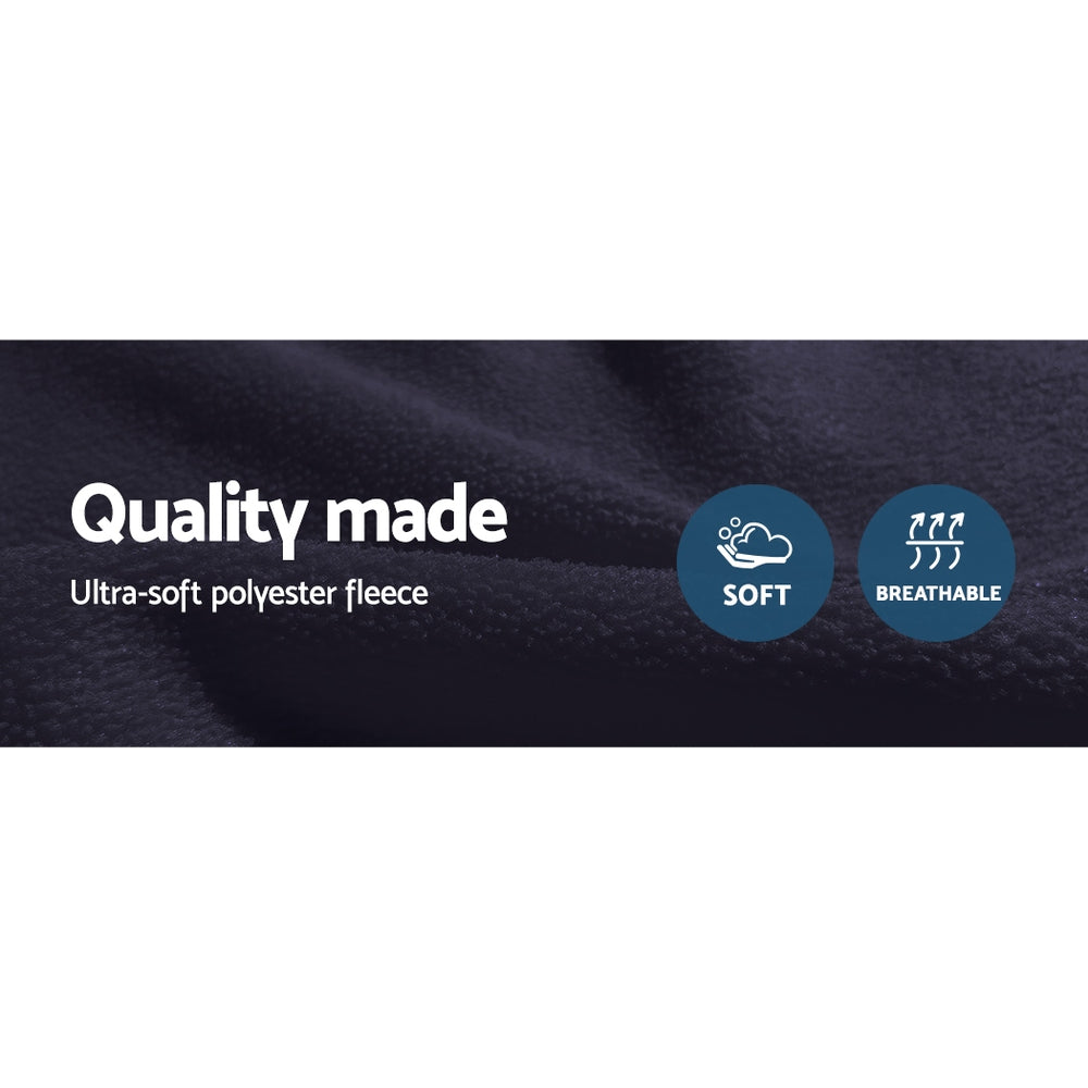 Giselle Electric Heated Blanket Car Truck Throw Rug Travel Camping 12V DC Aut-Electric Throw Blanket-PEROZ Accessories