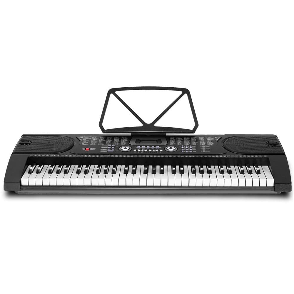 ALPHA 61 Keys LED Electronic Piano Keyboard-Audio & Video > Musical Instrument & Accessories-PEROZ Accessories