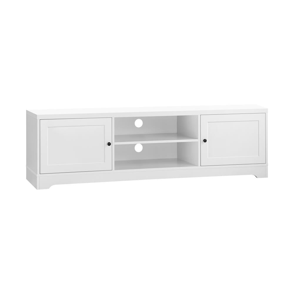 Oikiture TV Cabinet Entertainment Unit Stand Storage Hamptons Furniture 160CM-Entertainment Unit-PEROZ Accessories