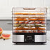 Devanti Food Dehydrator with 7 Trays - Silver-Appliances > Kitchen Appliances-PEROZ Accessories