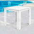 Gardeon Outdoor Side Beach Table - White-Furniture > Outdoor-PEROZ Accessories