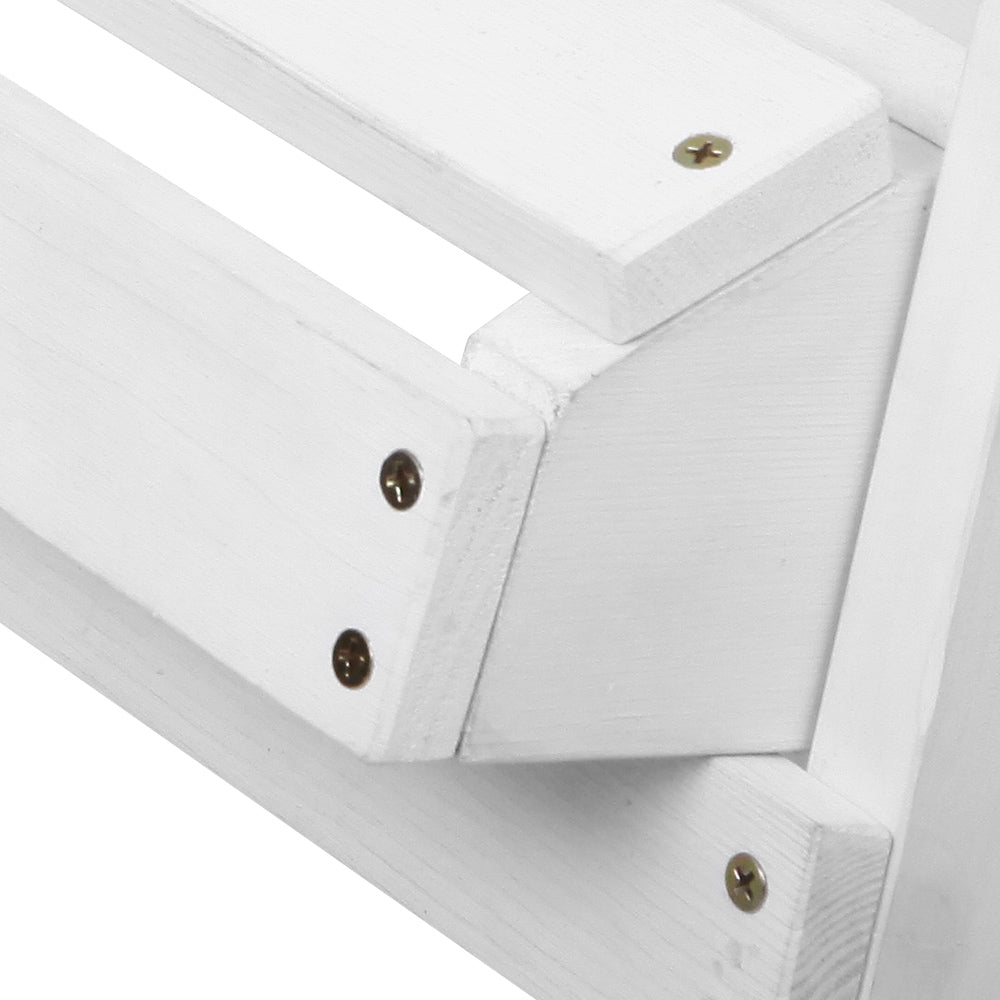 Gardeon Outdoor Sun Lounge Beach Chairs Table Setting Wooden Adirondack Patio Chair-Furniture > Outdoor-PEROZ Accessories