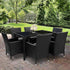 Gardeon Outdoor Furniture 7pcs Dining Set-Furniture > Outdoor-PEROZ Accessories
