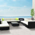Gardeon 12PC Outdoor Furniture Sofa Set Wicker Garden Patio Lounge-Furniture > Outdoor-PEROZ Accessories