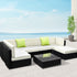 Gardeon 7PC Outdoor Furniture Sofa Set Wicker Garden Patio Pool Lounge-Furniture > Outdoor-PEROZ Accessories