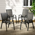 Gardeon 4X Outdoor Stackable Chairs Lounge Chair Bistro Set Patio Furniture-Furniture > Outdoor-PEROZ Accessories