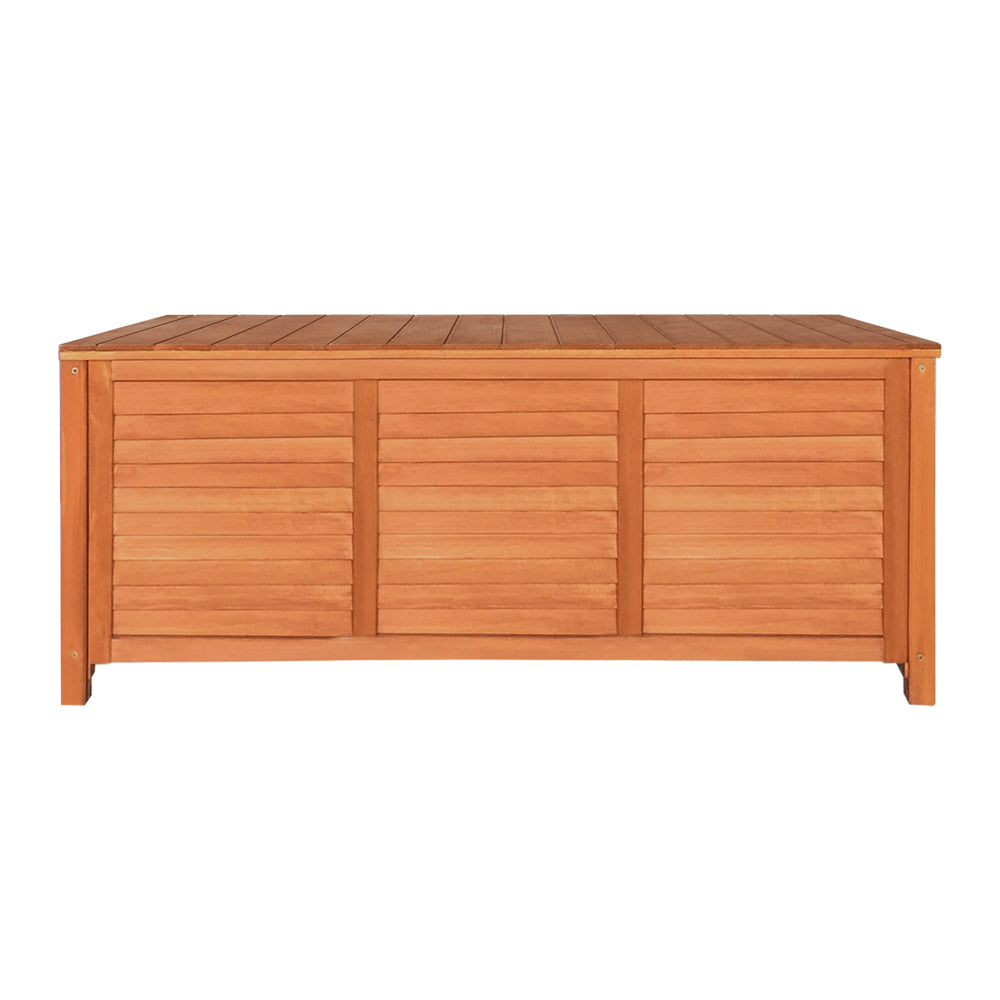 Gardeon Outoor Fir Wooden Storage Bench-Home &amp; Garden &gt; Storage-PEROZ Accessories