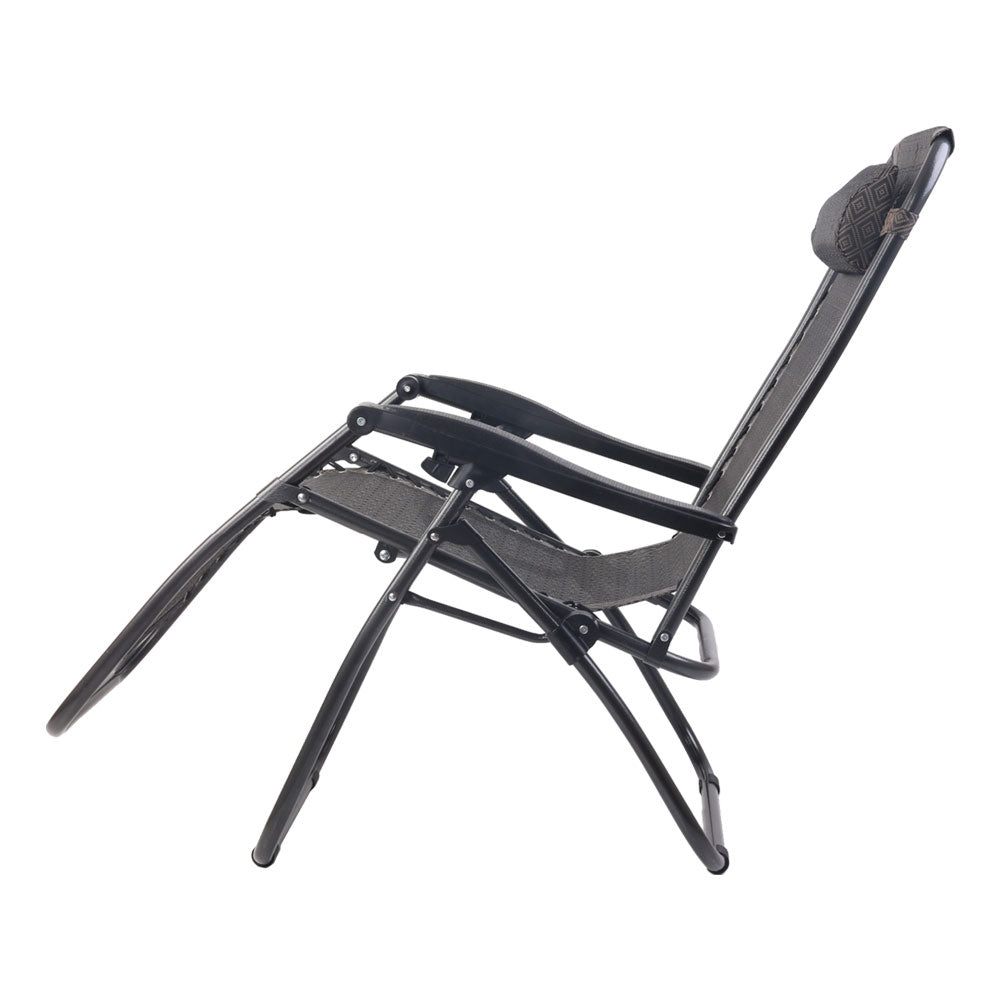 Gardeon Zero Gravity Chair 2PC Reclining Outdoor Sun Lounge Folding Camping-Furniture > Outdoor-PEROZ Accessories