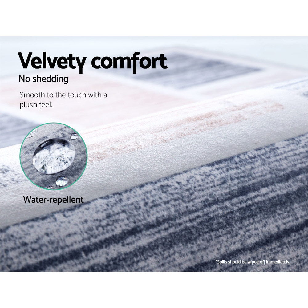 Artiss Short Pile Floor Rug 200x290cm Oblo-Home & Garden > Rugs - Peroz Australia - Image - 5