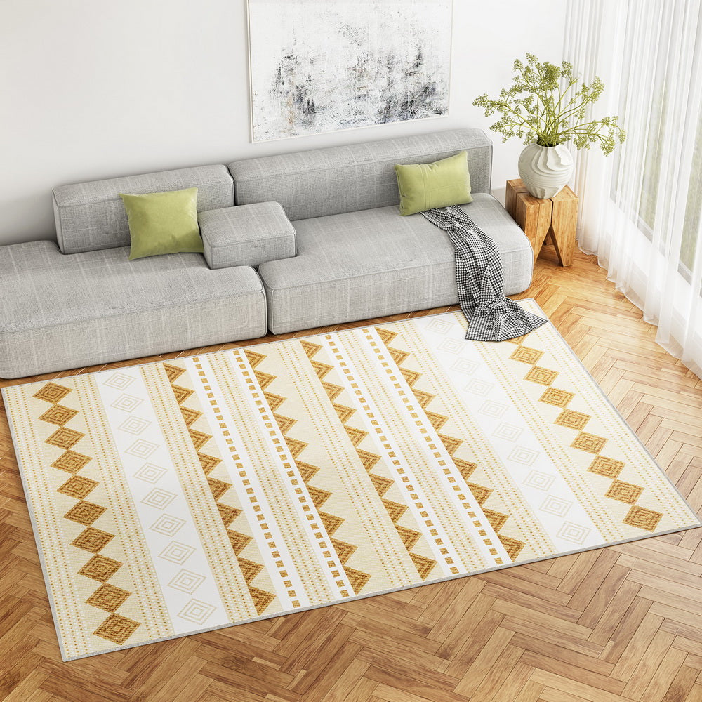 Artiss Floor Rugs 200x290cm Washable Area Mat Large Carpet Soft Short Pile Ella-Home & Garden > Rugs-PEROZ Accessories
