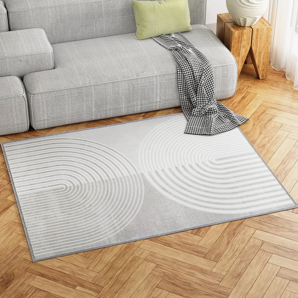 Artiss Floor Rugs 120x160cm Washable Area Mat Large Carpet Faux Rabbit Fur Cyril-Home & Garden > Rugs-PEROZ Accessories