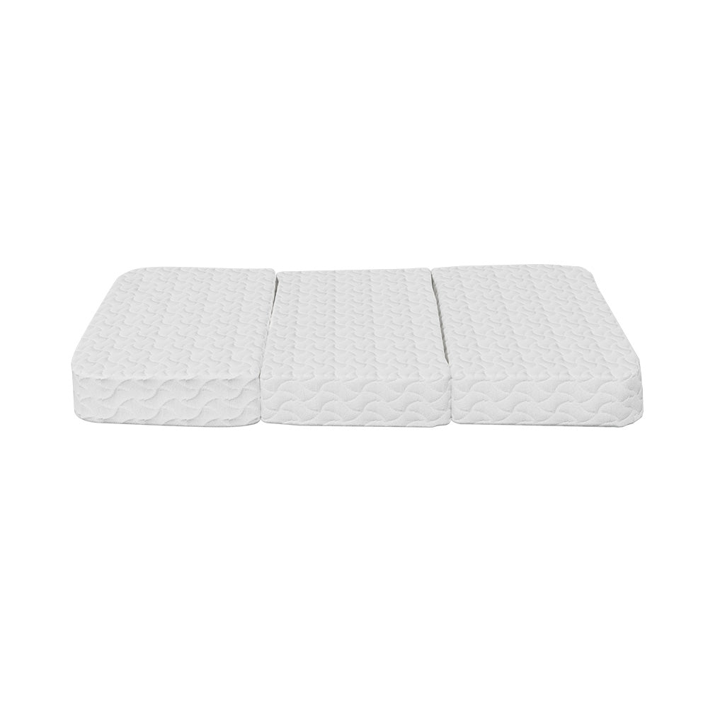 Giselle Bedding Foldable Mattress Folding Foam Cot Bed Cool Gel-Home & Garden > Bedding-PEROZ Accessories