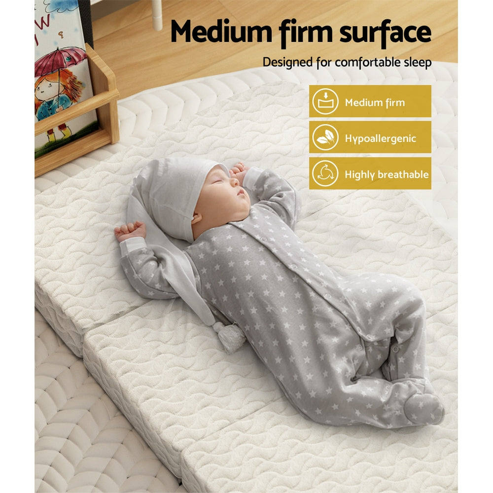 Giselle Bedding Foldable Mattress Folding Foam Cot Bed Cool Gel-Home & Garden > Bedding-PEROZ Accessories