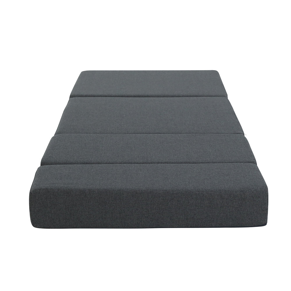 Giselle Bedding Folding Mattress Foldable Portable Bed Floor Mat Camping Pad-Furniture > Mattresses-PEROZ Accessories