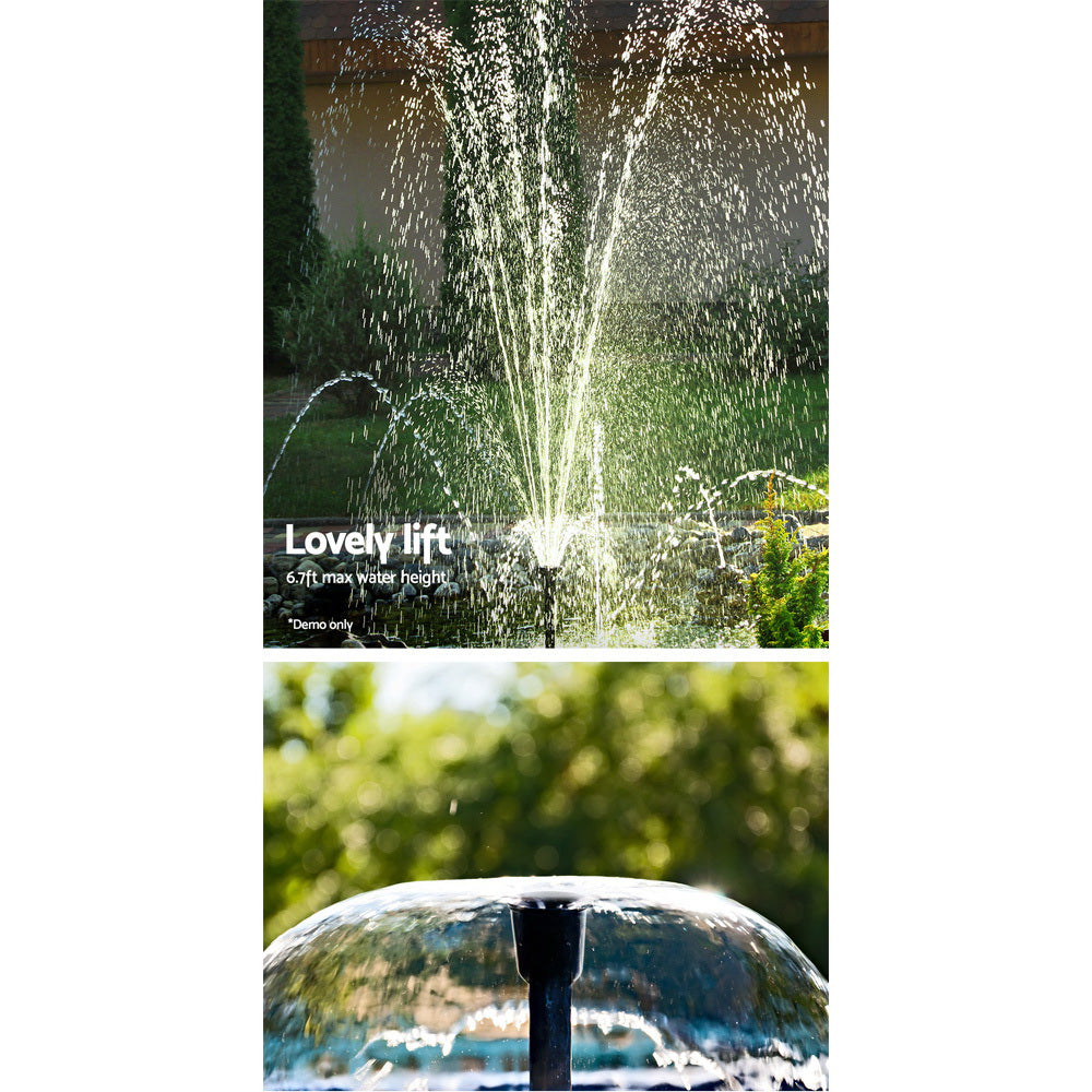 Gardeon Solar Pond Pump 6.6FT-Home & Garden > Garden Tools-PEROZ Accessories