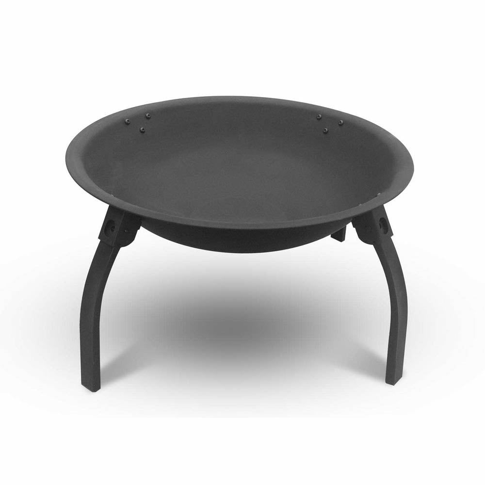 Fire Pit BBQ Charcoal Grill Smoker Portable Outdoor Camping Garden Pits 30"-Home & Garden > Firepits-PEROZ Accessories