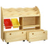 Keezi Kids Bookshelf Children Bookcase Toy Storage Box Organiser Display Rack-Baby & Kids > Kid&