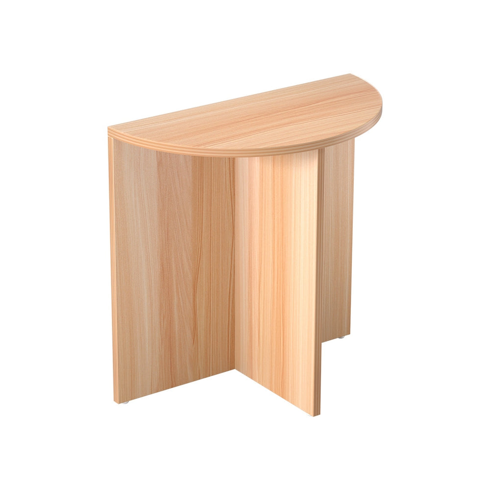 Artiss Coffee Table Side End Semi-circle Tables Bedside Sofa Wooden Table-Furniture > Living Room-PEROZ Accessories