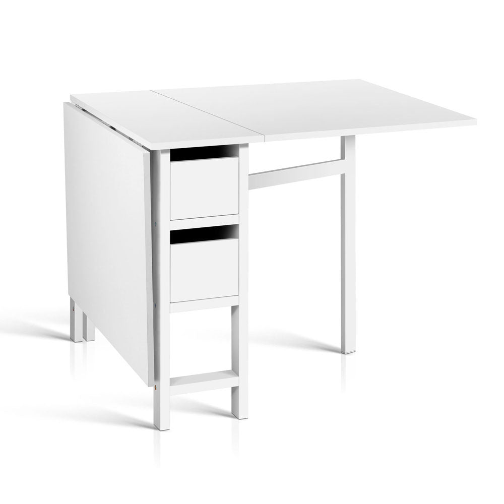 Artiss Gateleg Dining Table-Furniture > Dining - Peroz Australia - Image - 1