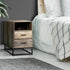 Artiss Bedside Tables Drawers Side Table Nightstand Storage Cabinet Unit Wood-Furniture > Bedroom - Peroz Australia - Image - 1