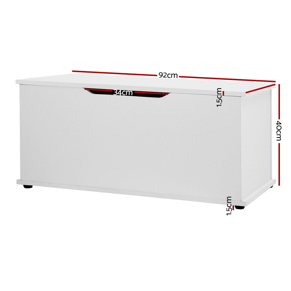 Keezi Blanket Box Kids Toy Storage Ottoman Chest Cabinet Clothes Bench Children-Storage Cabinets-PEROZ Accessories