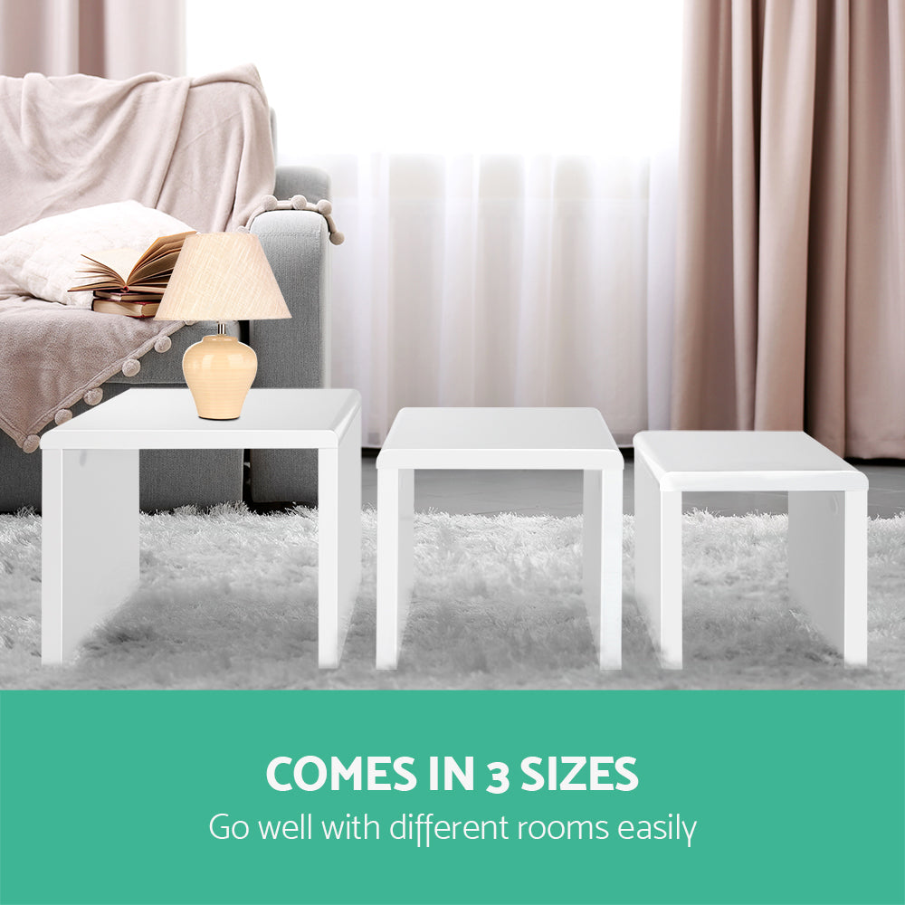 Artiss Set of 3 Nesting Tables-Furniture > Living Room - Peroz Australia - Image - 6