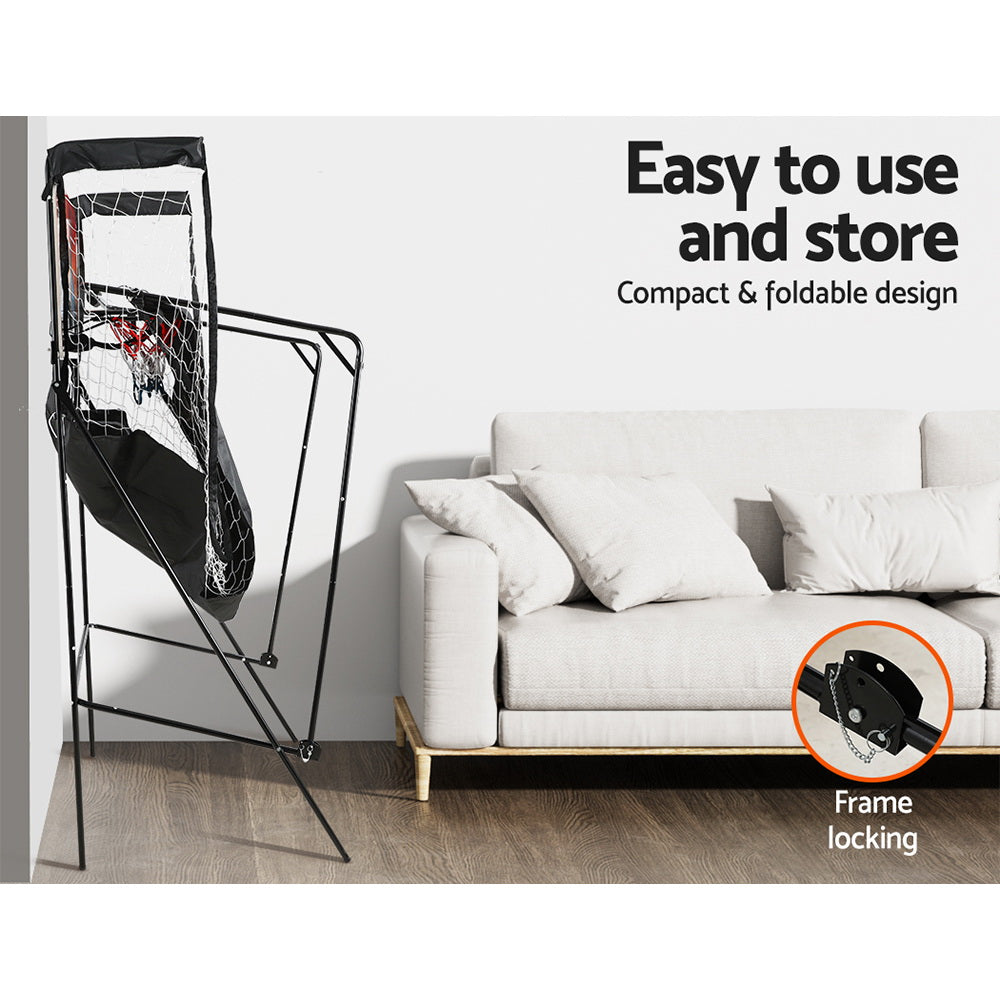 Arcade Basketball Game Double shooting Electronic Scoring Folding Outdoor Kids-Sports & Fitness > Basketball & Accessories-PEROZ Accessories