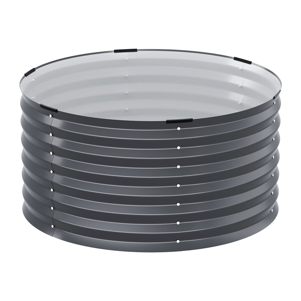 Greenfingers Garden Bed 90X45cm Planter Box Raised Container Galvanised Steel-Home & Garden > Garden Beds-PEROZ Accessories