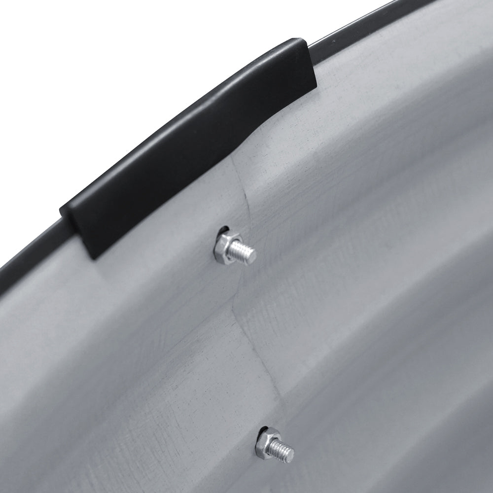 Greenfingers Garden Bed 90X45cm Planter Box Raised Container Galvanised Steel-Home & Garden > Garden Beds-PEROZ Accessories