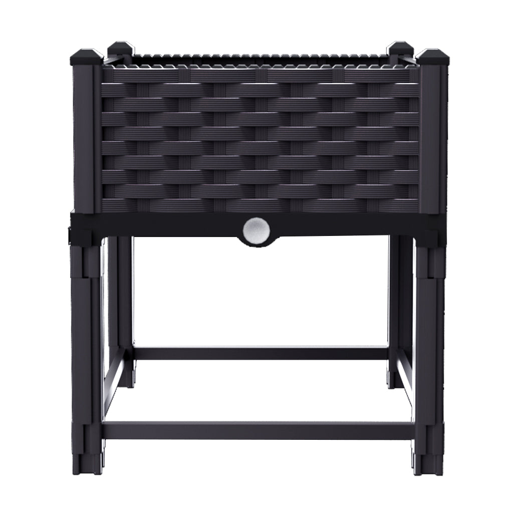 Greenfingers Garden Bed PP Raised Planter Flower Vegetable Outdoor 40x40x23cm-Home & Garden > Garden Beds-PEROZ Accessories