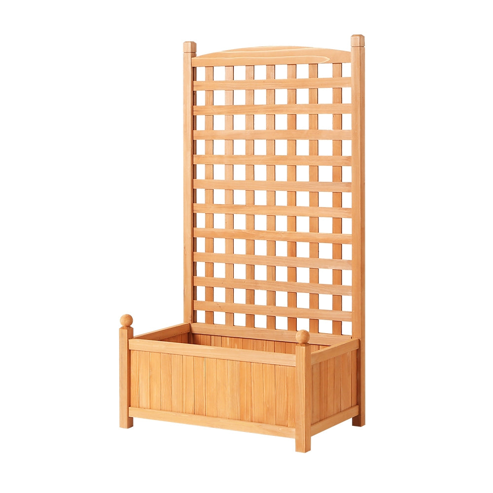 Greenfingers Garden Bed Raised Wooden Planter Box Vegetables 64x35x115cm-Home & Garden > Garden Beds-PEROZ Accessories