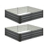 Livsip 150 x 90 x 30cm Garden Bed Galvanised Steel Raised Garden Bed 4pcs |PEROZ Australia