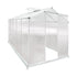Shop Livsip Greenhouse Aluminium Green House Shed Base Polycarbonate Walk in 3.1x1.9M | PEROZ Australia