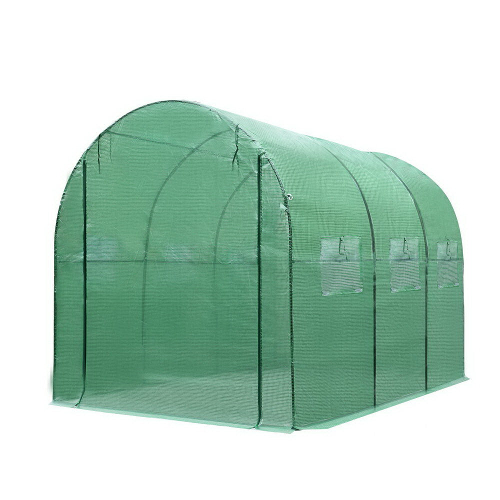 Greenfingers Greenhouse Garden Shed Green House 3X2X2M Greenhouses Storage Lawn-Home & Garden > Green Houses-PEROZ Accessories