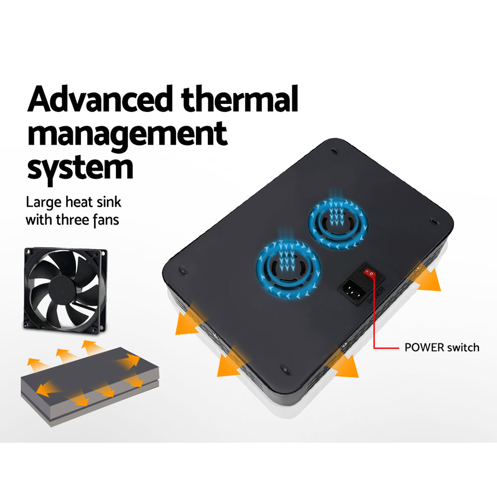 Greenfingers 600W LED Grow Light Full Spectrum-Home & Garden > Lighting-PEROZ Accessories