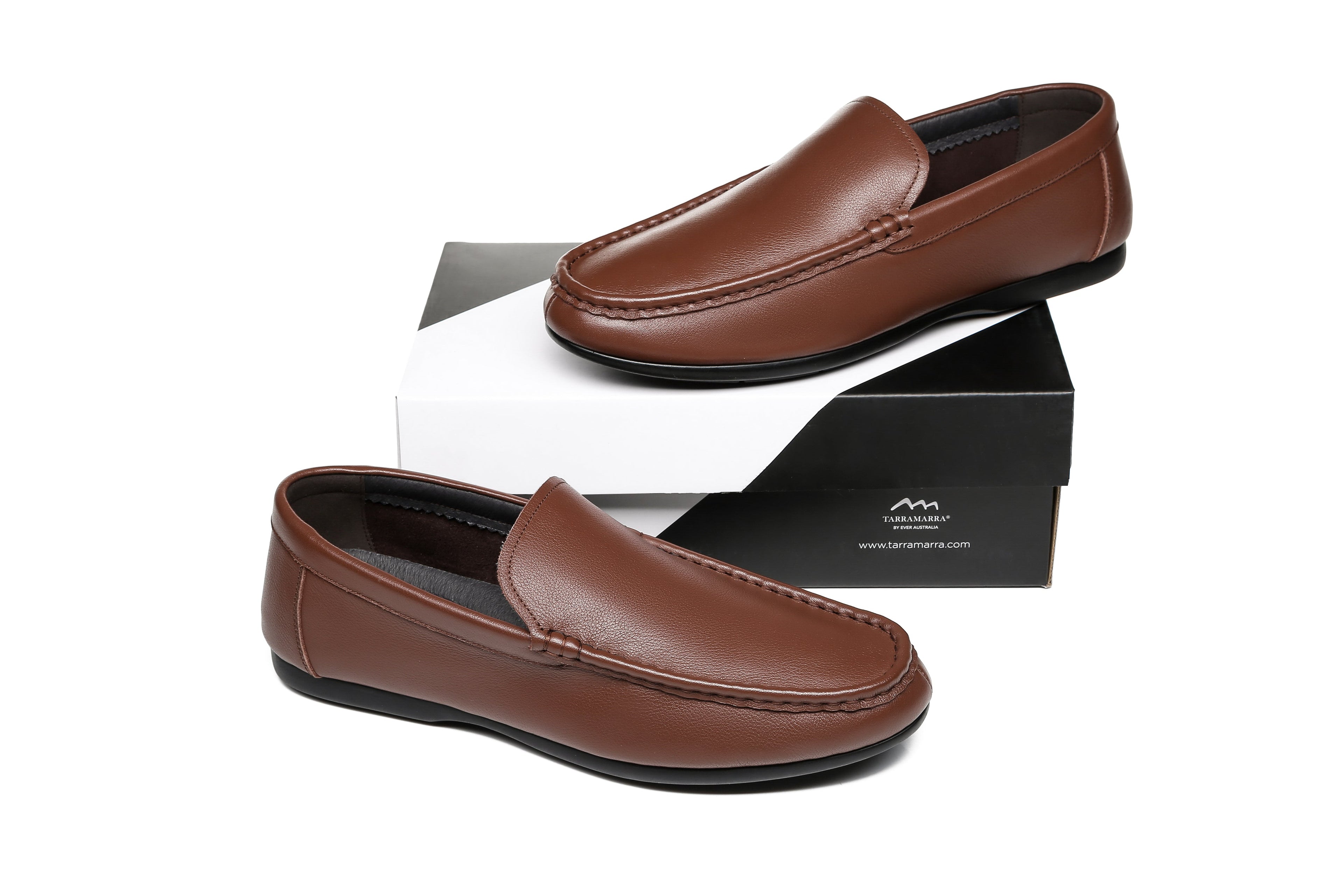 TARRAMARRA Luke Man Cow Leather Shoes-Loafers & Moccasins-PEROZ Accessories