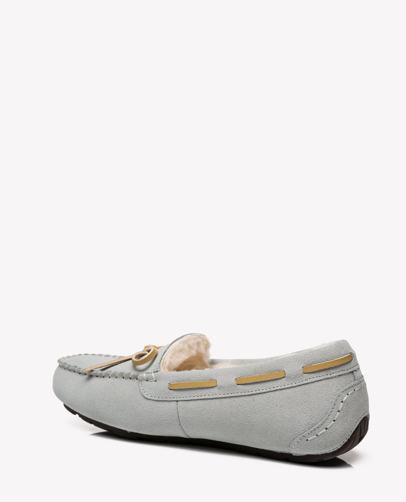 Australian Shepherd Joey Moccasin UGG Women Casual Flats-Loafers & Moccasins-PEROZ Accessories