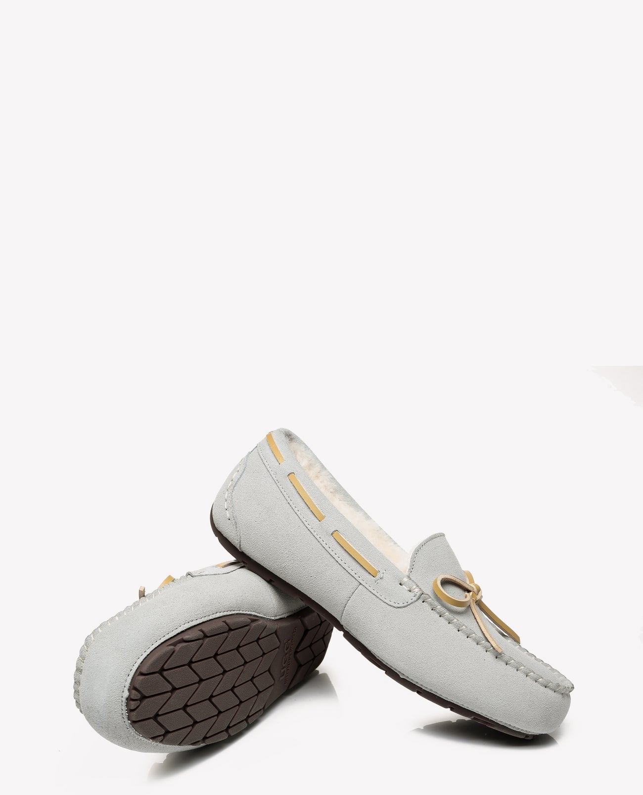 Australian Shepherd Joey Moccasin UGG Women Casual Flats-Loafers & Moccasins-PEROZ Accessories