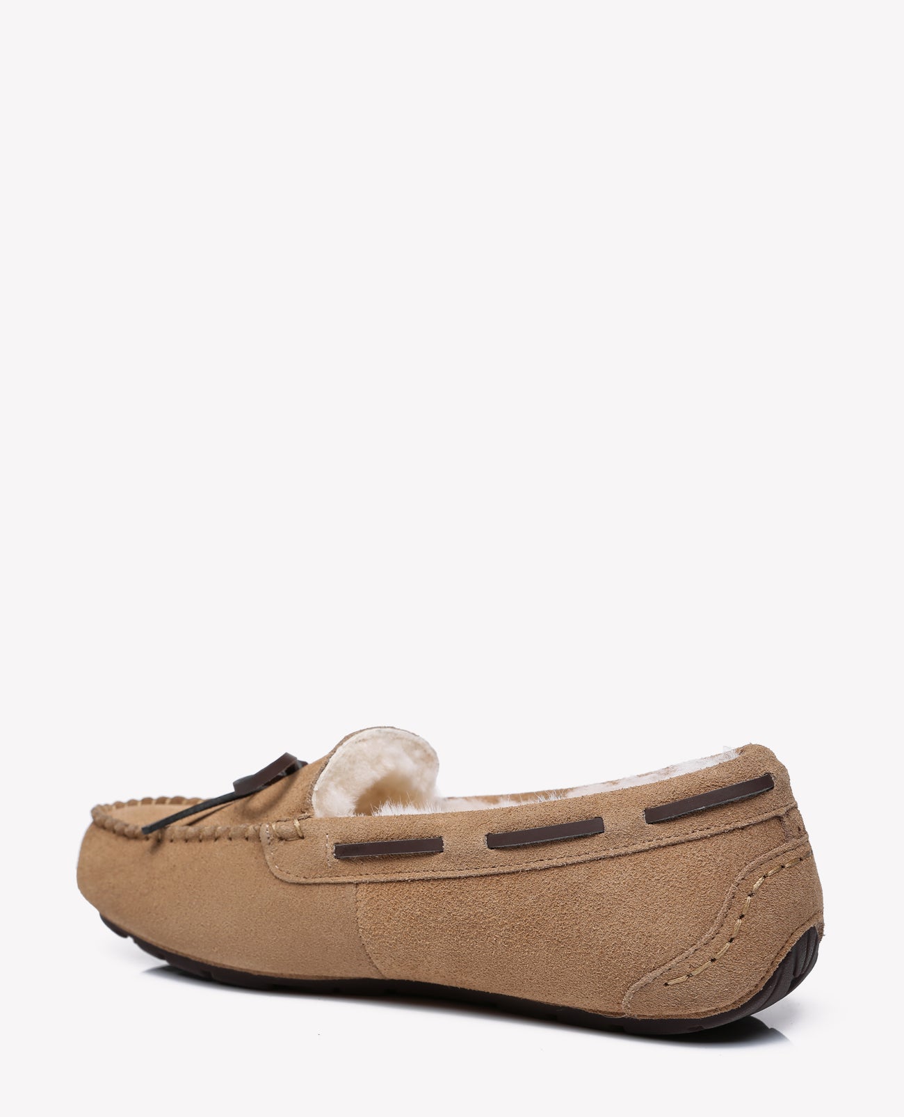 Australian Shepherd Joey Moccasin UGG Women Casual Flats-Loafers & Moccasins-PEROZ Accessories