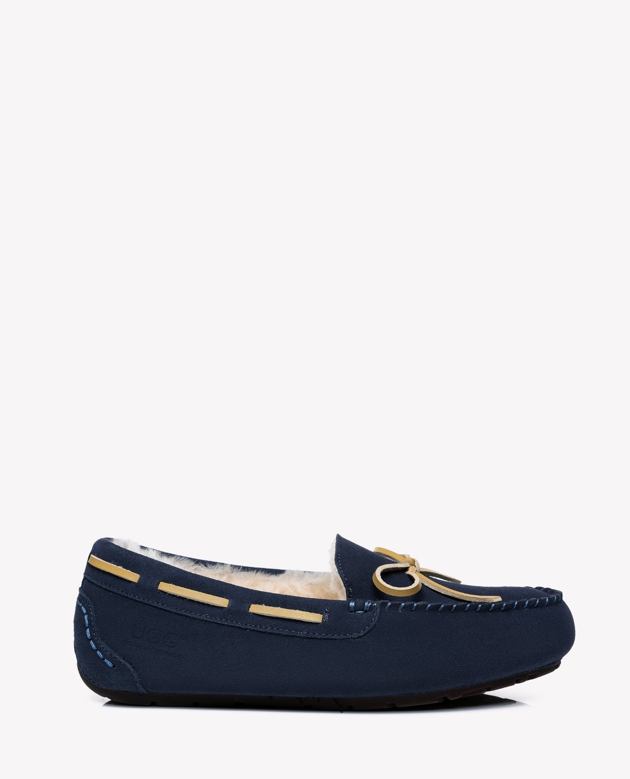 Australian Shepherd Joey Moccasin UGG Women Casual Flats-Loafers & Moccasins-PEROZ Accessories