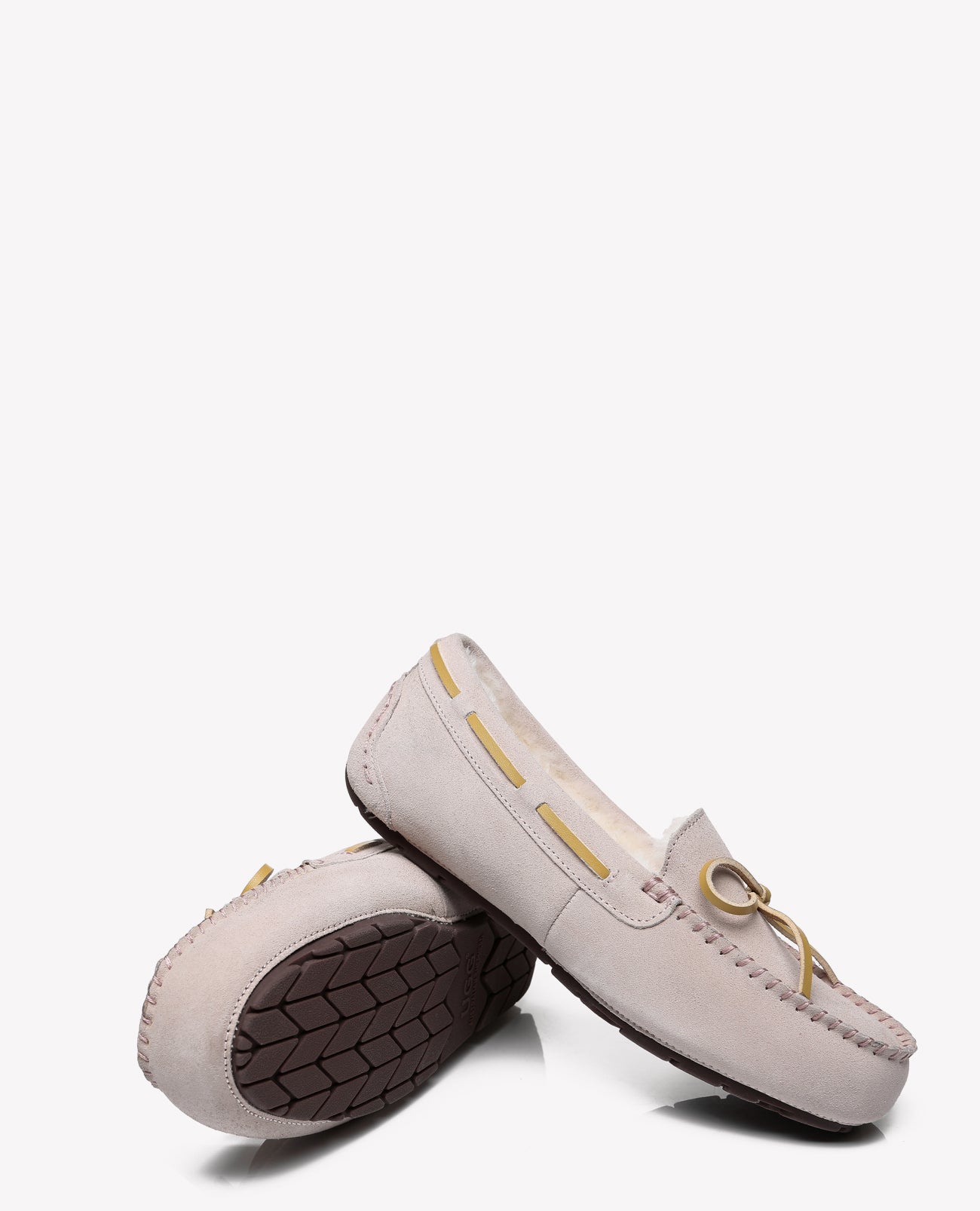 Australian Shepherd Joey Moccasin UGG Women Casual Flats-Loafers & Moccasins-PEROZ Accessories