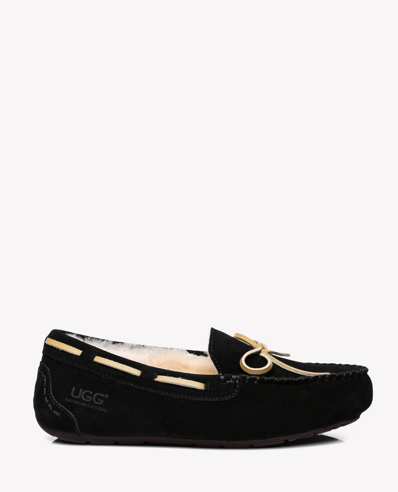 Australian Shepherd Joey Moccasin UGG Women Casual Flats-Loafers & Moccasins-PEROZ Accessories