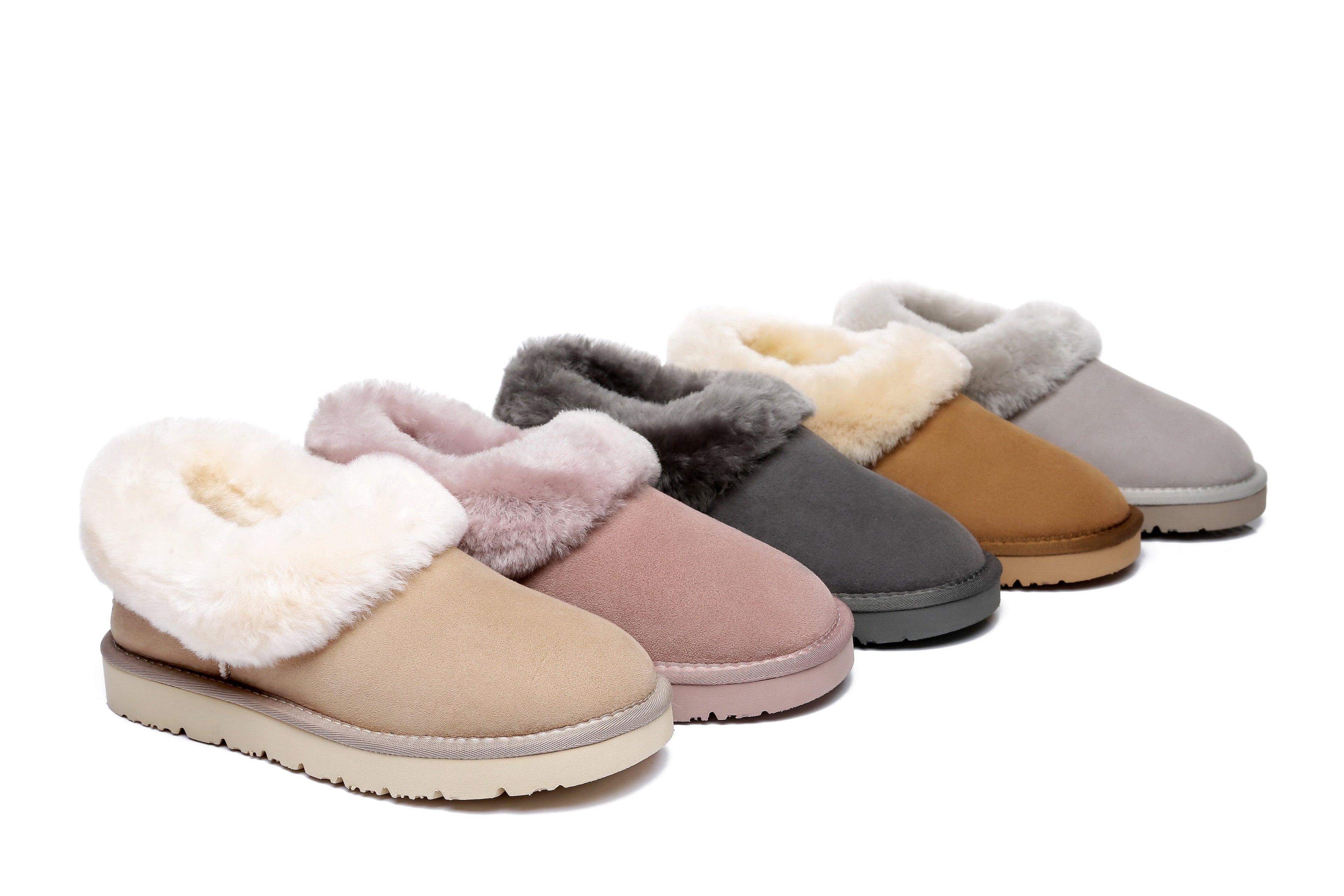 TARRAMARRA Clarrie UGG Sheepskin Wool Slipper Unisex-Slippers-PEROZ Accessories