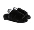 Australian Shepherd AS UGG Women Fluffy Slides Puffy-Slides-PEROZ Accessories