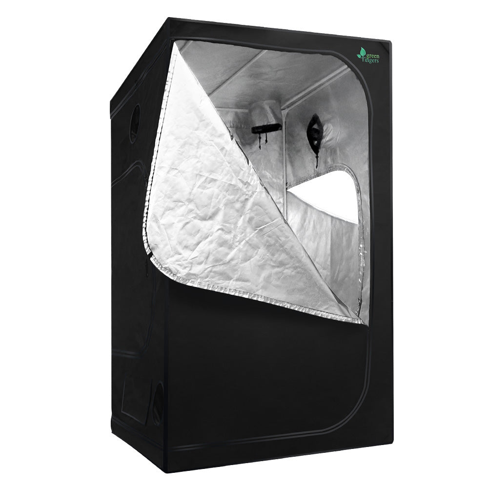 Greenfingers Hydroponics Indor Grow Tent Kits Reflective 1.2X1.2X2M 600D Oxford-Home & Garden > Green Houses-PEROZ Accessories