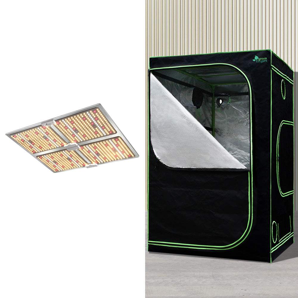 Greenfingers Grow Tent 4500W LED Grow Light Hydroponics Kits System 1.2x1.2x2M-Home & Garden > Green Houses-PEROZ Accessories