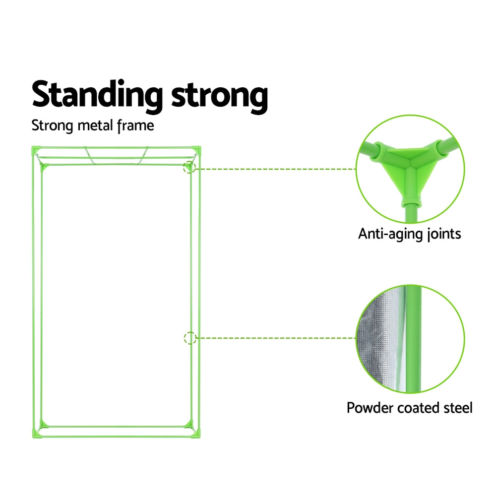 Greenfingers Grow Tent Kits Hydroponics Indoor Grow System DIY 120X60X180/210CM-Home & Garden > Green Houses-PEROZ Accessories