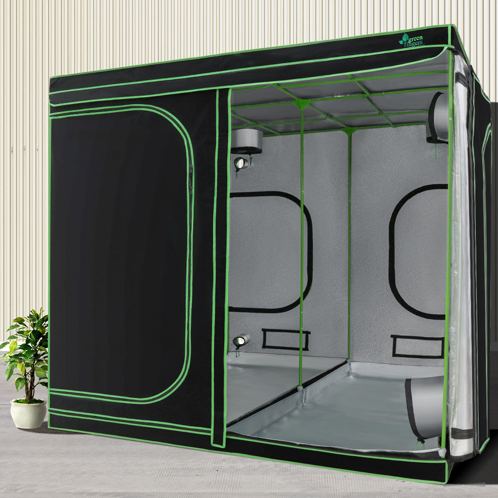 Greenfingers Grow Tent Kits 200x 200 x 200cm Hydroponics Indoor Grow System-Home & Garden > Green Houses-PEROZ Accessories